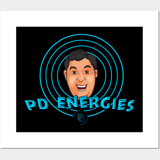 Silly Doug PD Energies T-Shirt Wall Art by PD Energies